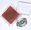 rubber cling stamps retail supply custom art stamp for artists and handmade brand craft supply
